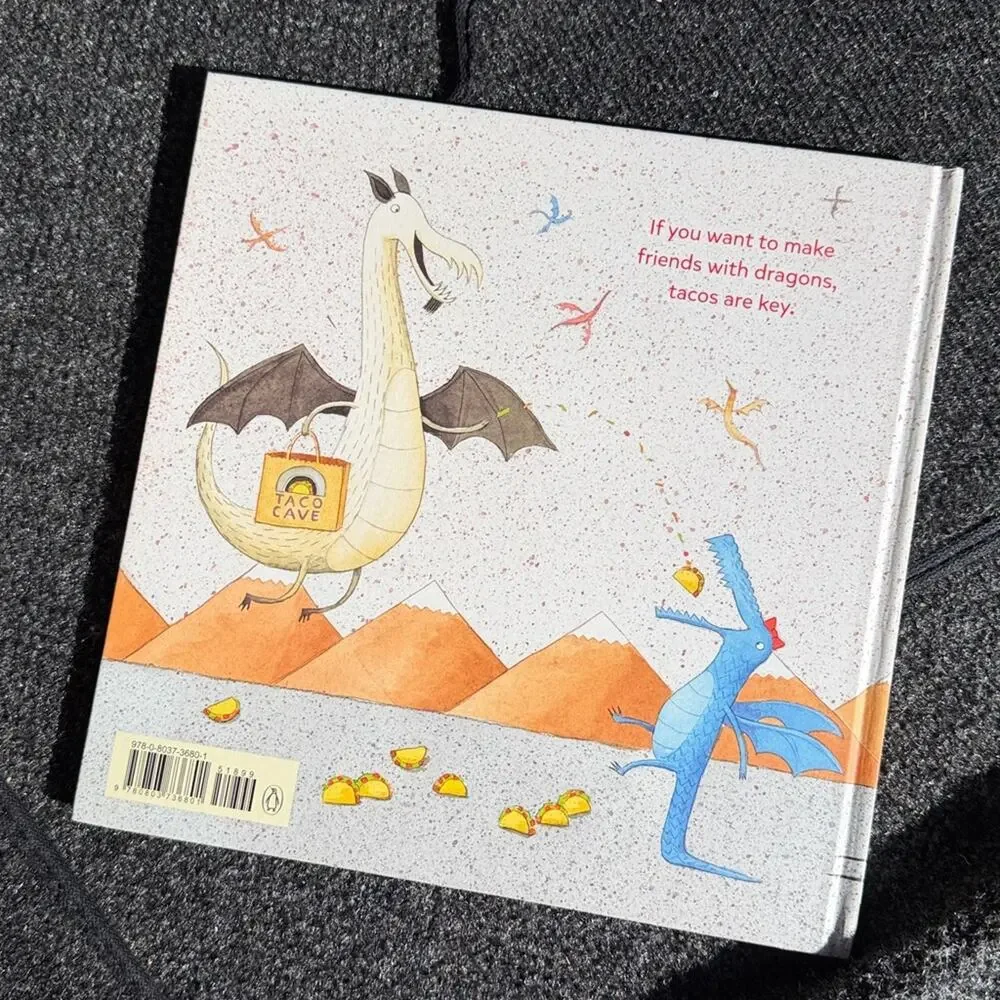 3/$25 🪩 Dragons Love Tacos Hardcover Picture Book | Social Emotional Book